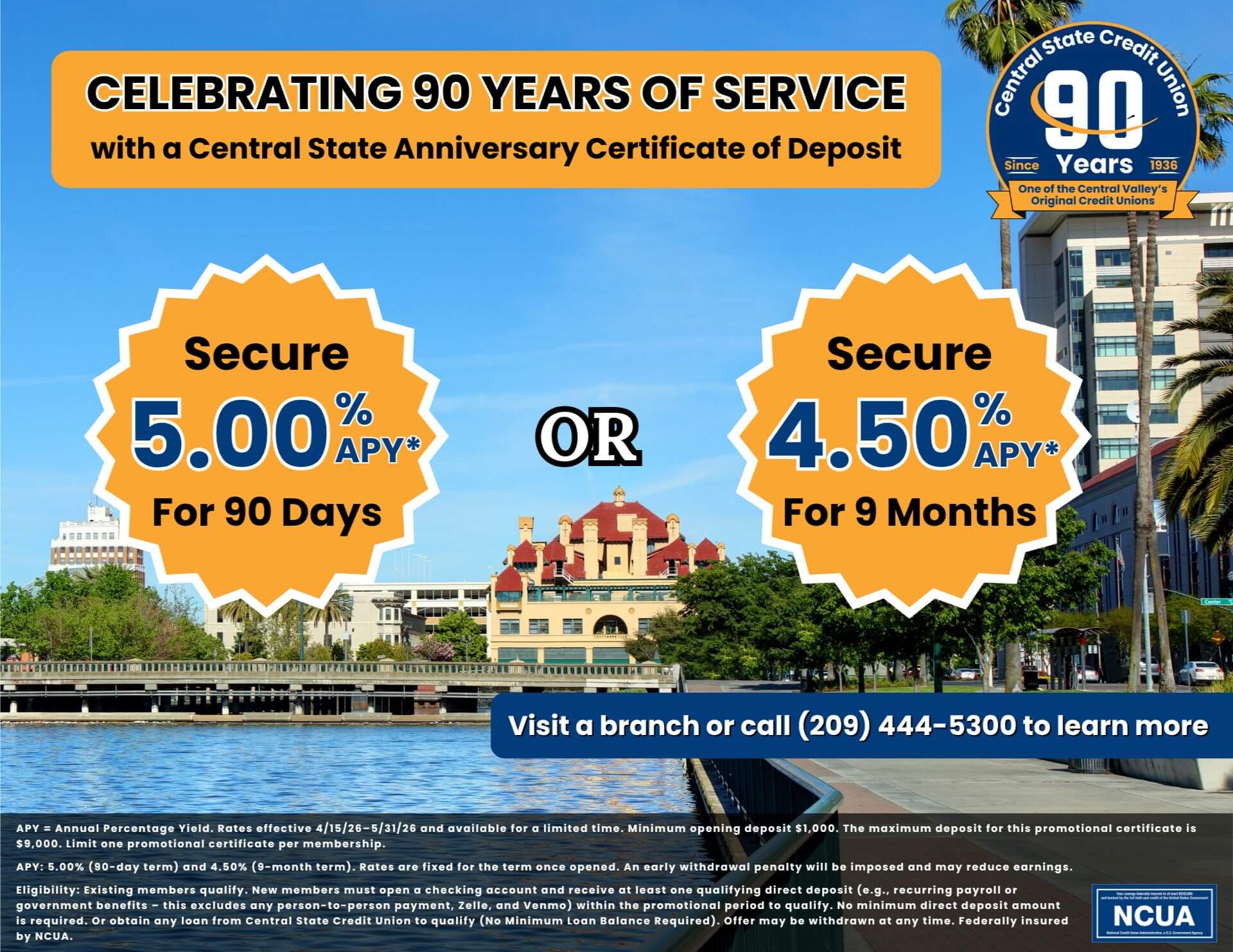 Celebrating 90 Years CD Promotion. 