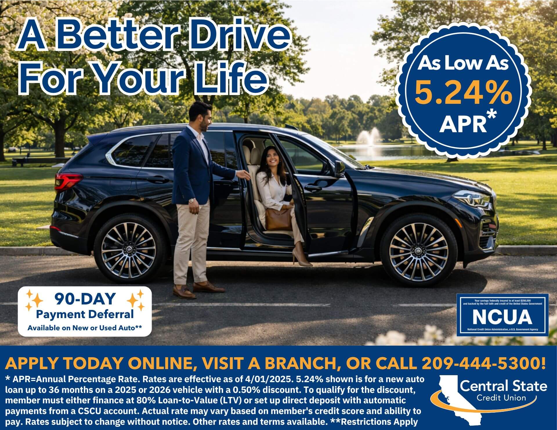 90-Day payment deferral on auto loans